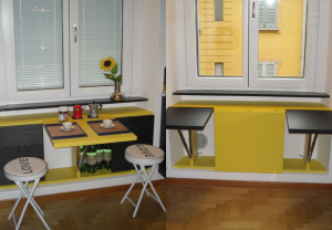 compact tables closet