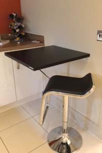 fabulous kitchen wall folding table design open