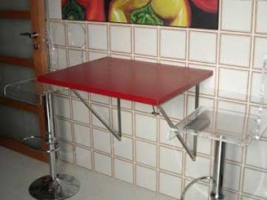 Telchì Studio laminated red